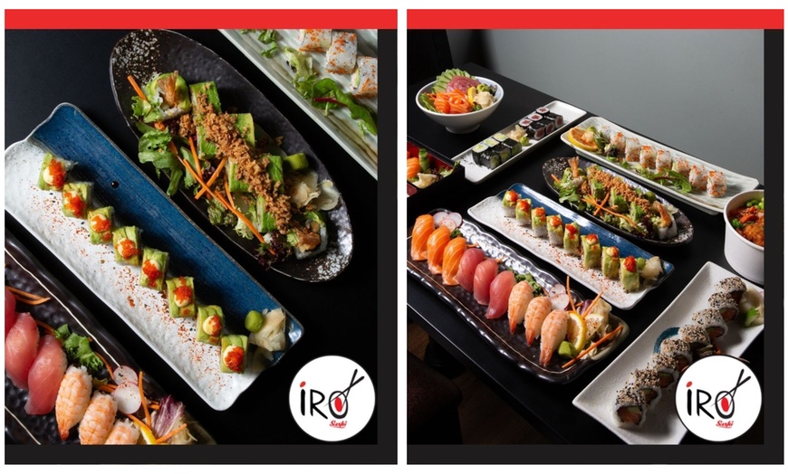 Image 4: Sushi Feast: 14, 28 or 44-Piece Platter with Starter/Dessert & Drink