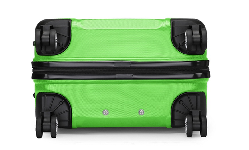 Image 15: Kono Six Piece Suitcase Set with TSA Lock and 360° Wheels
