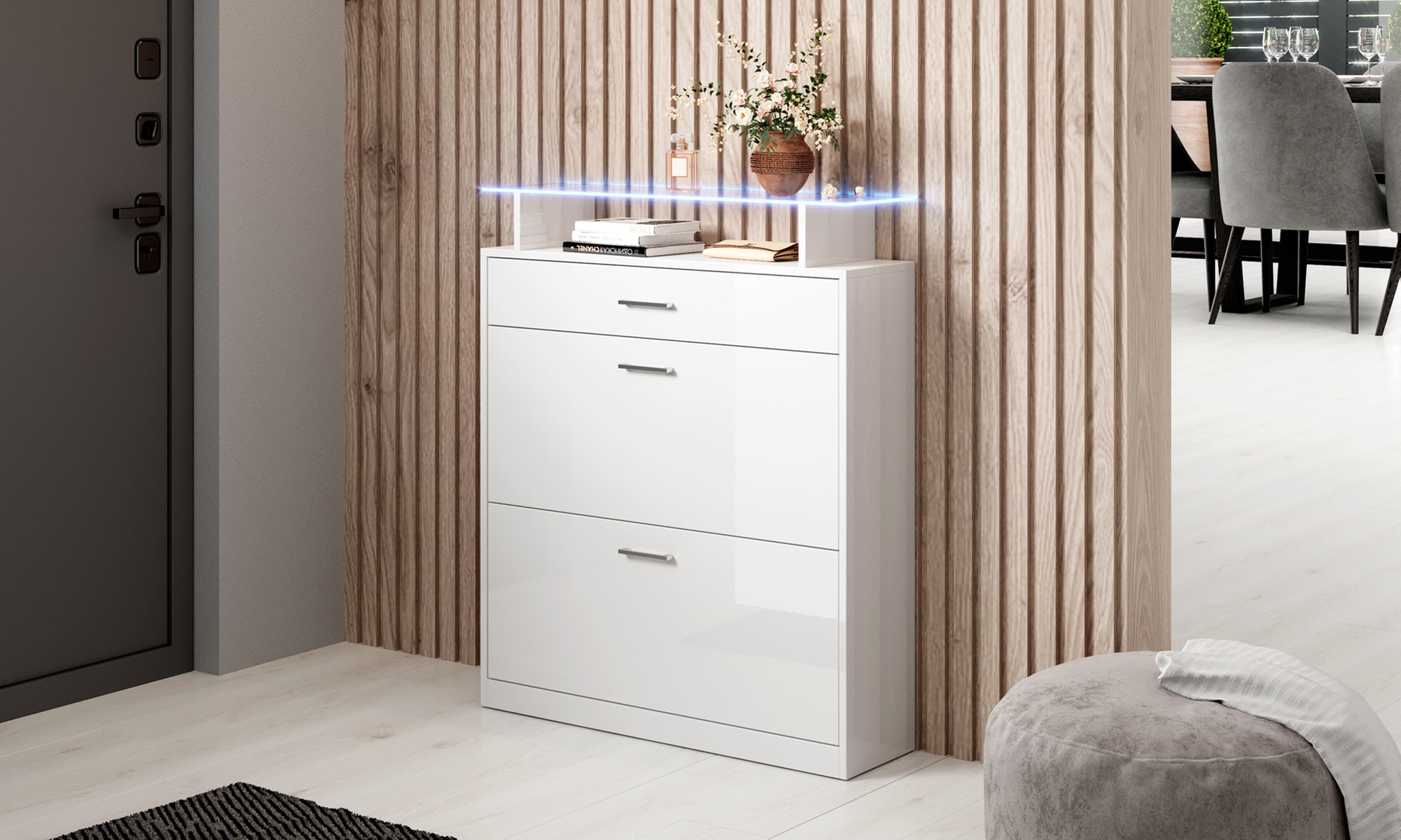 Meuble à chaussures "Paola" pour entrée