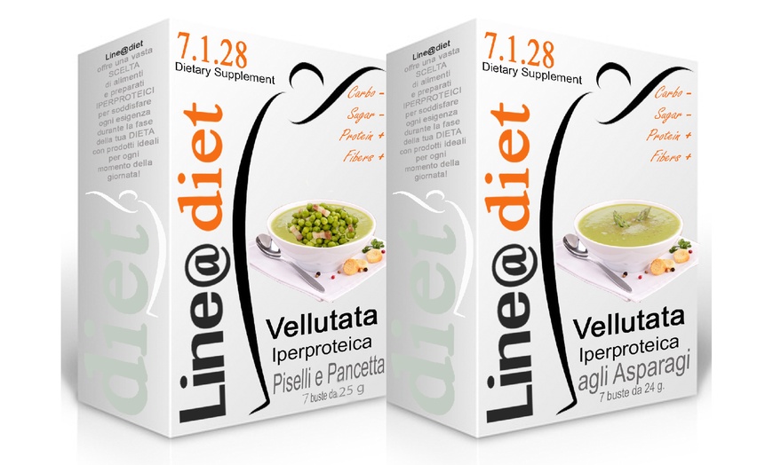 Image 25: Line@diet Keto Cremesuppen und Omeletts (bis zu 99,07€/1kg)