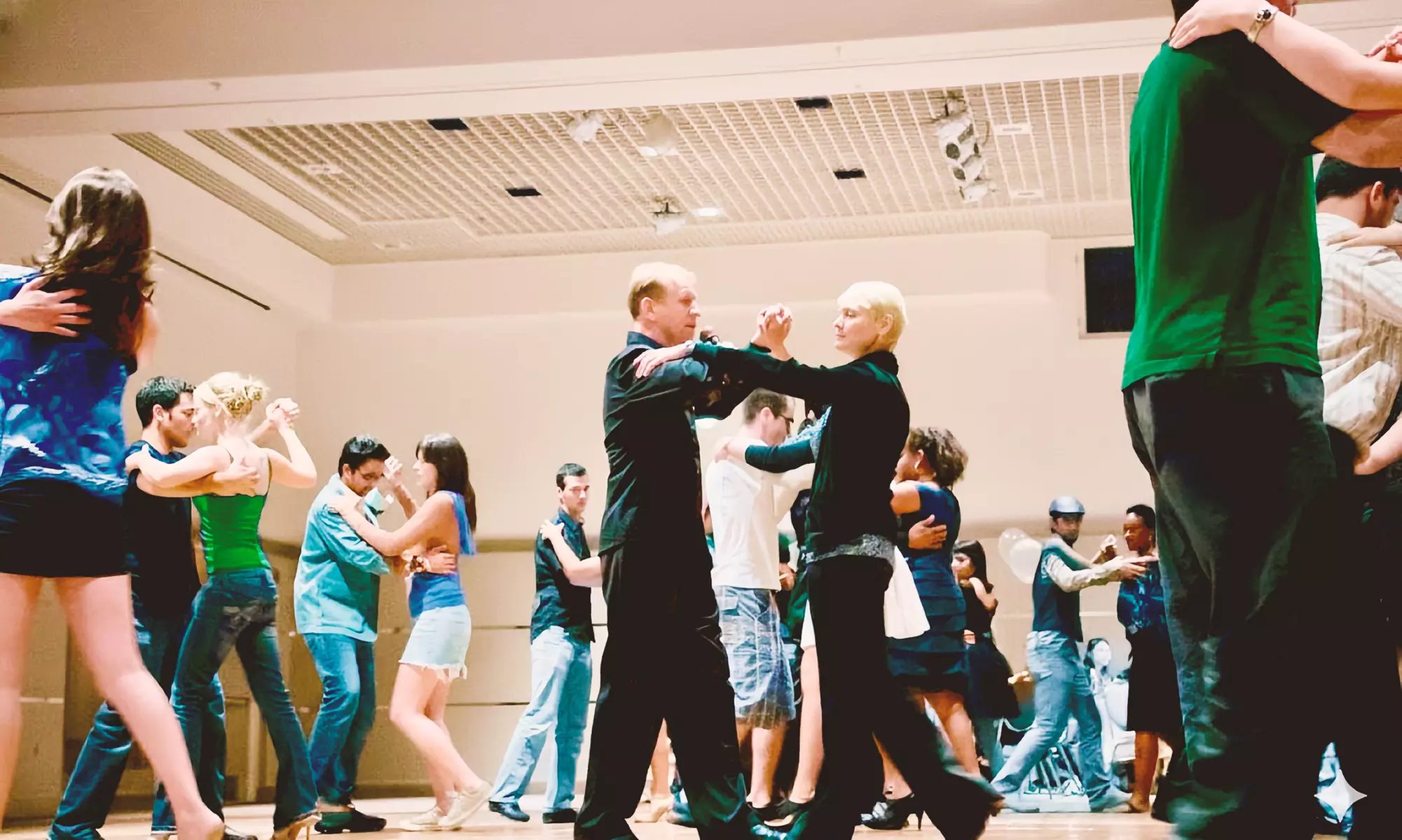Pompano Beach: Salsa or Ballroom One Month of Group Classes Membership