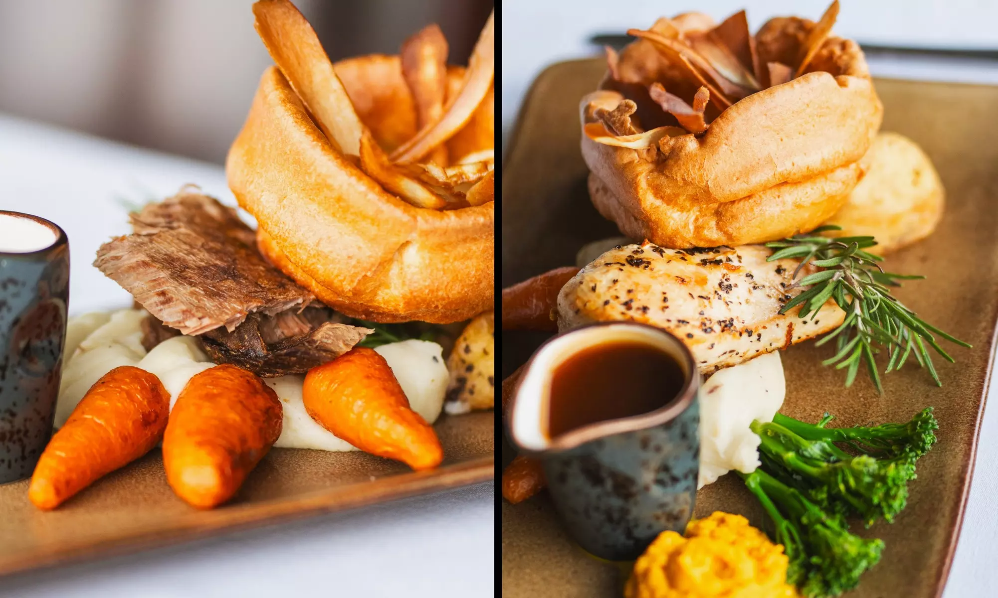 Premium Sunday Roast with Side & Wine, Beer or Soft Drink