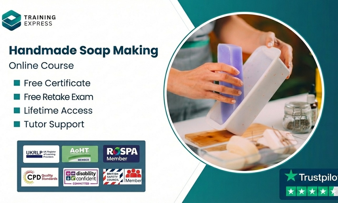 Handmade Soap Making & 2500+ Courses