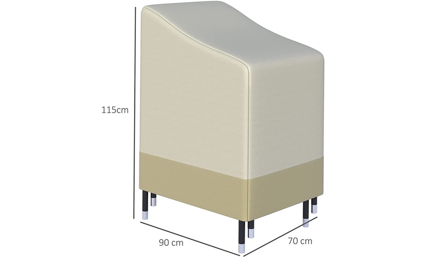 Image 38: Outsunny Outdoor Waterproof Furniture Covers