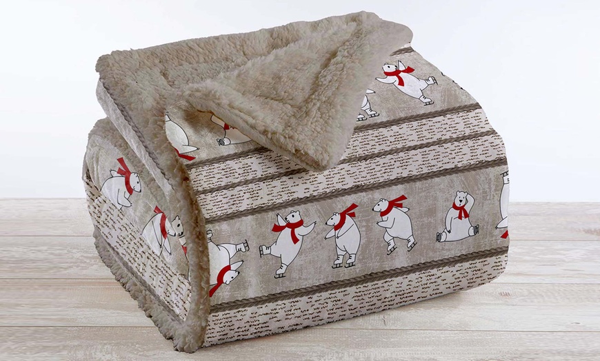 Image 21: Sherpa-Kuscheldecke