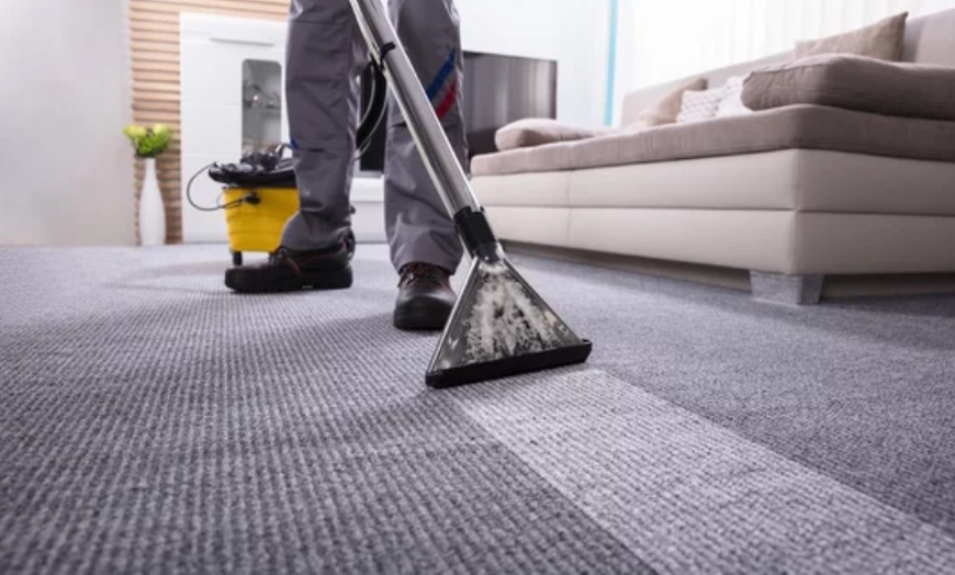 Image 1: Deep Carpet Cleaning Service: 1, 2, 3 or 4 Bedrooms, Stairs & Landing