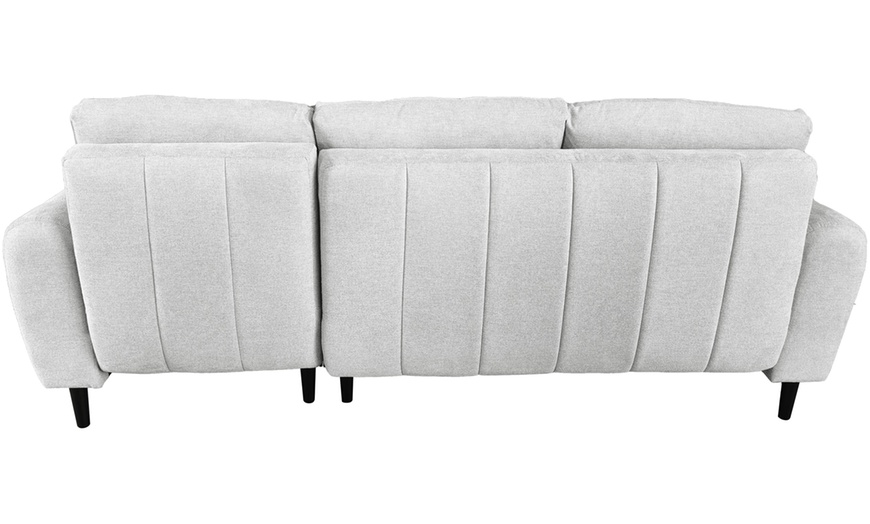 Image 24: DS Living Sienna 3 Seater Corner Sofa Bed with Storage