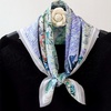 Image 3: Silk Scarf for Women in Five Styles