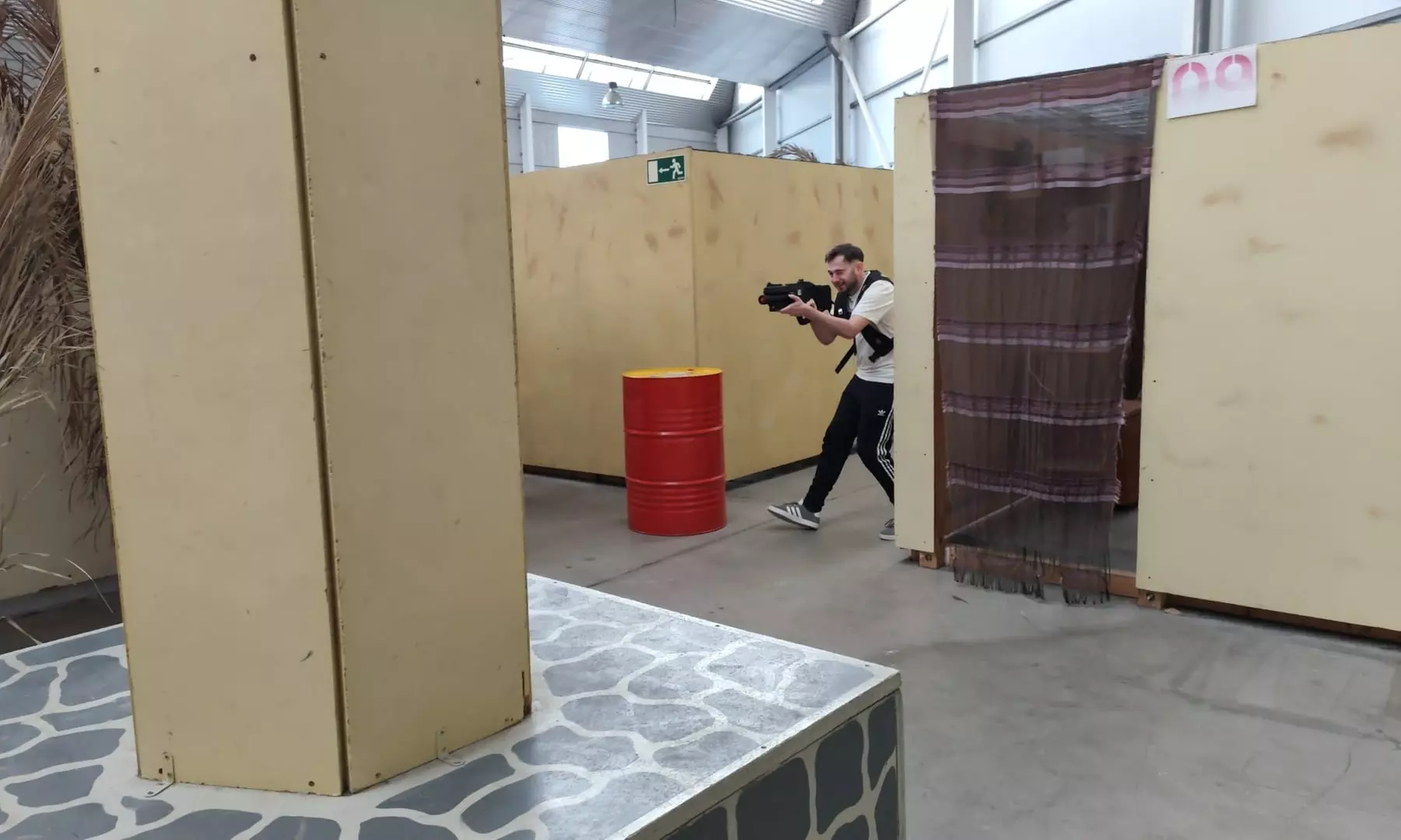 Hasta 120 minutos de juego en Láser Combat para 1 persona