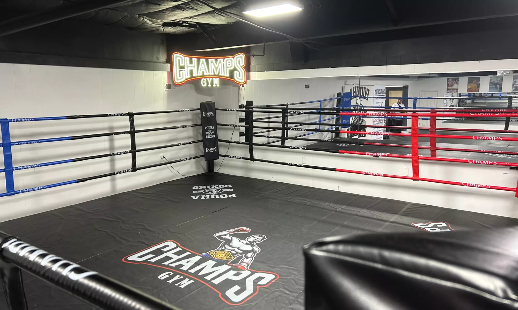 Train like a champ with boxing classes and included gloves 