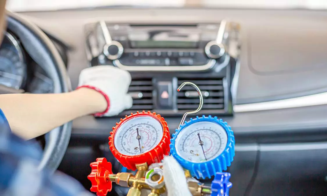 Get Car's Air Conditioning Diagnostic & EVAC & Recharge Freon R-134A