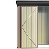 Image 5: Living And Home 5.2x2.9ft Brown Rustic Tool Shed Weather-Resistant