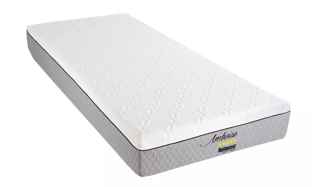 Matelas "Amboise", fabrication française, mousse mémoire de forme