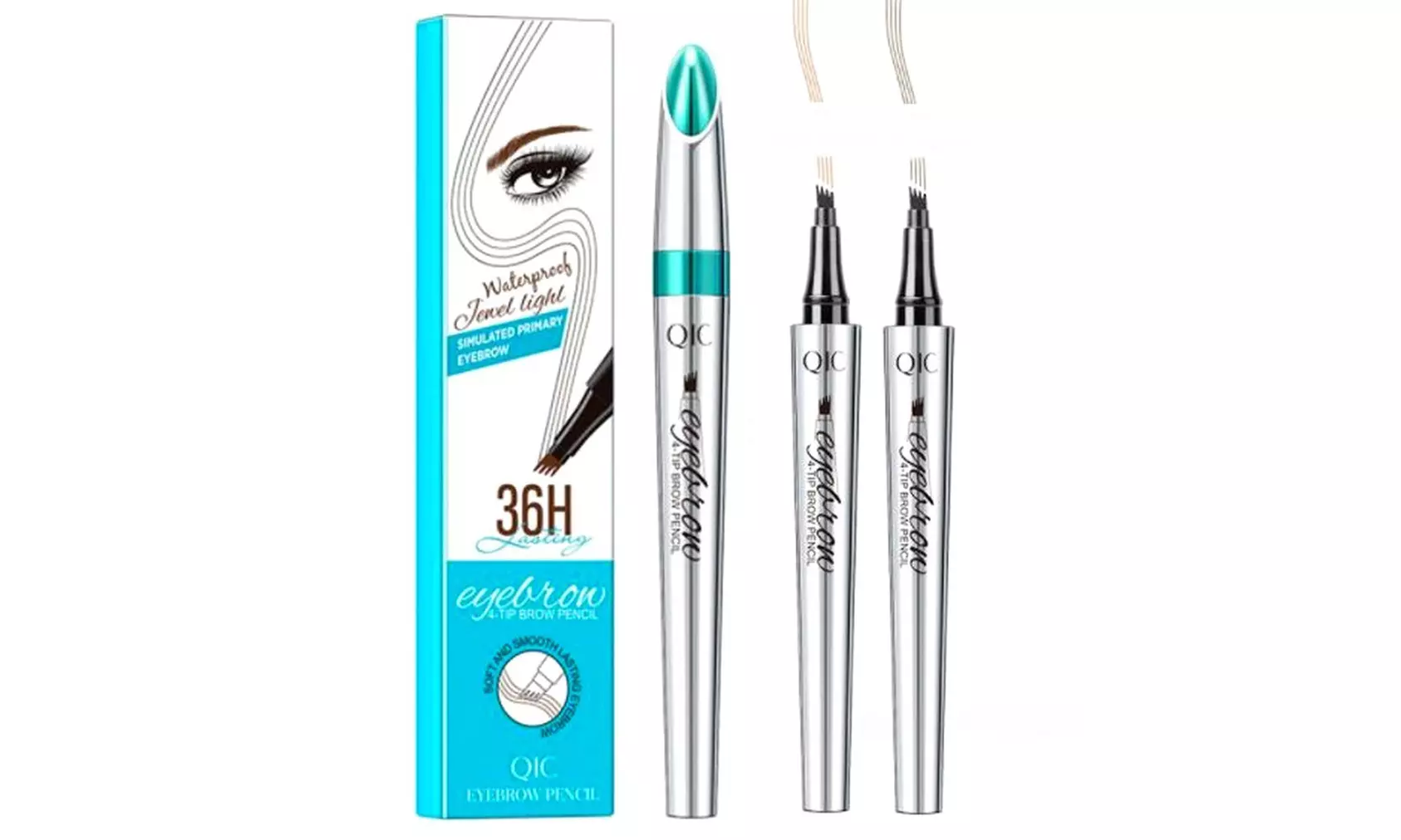 Crayon à sourcils microblading effet 3d tenue 36h, Primshop, coloris au choix - Primary Image