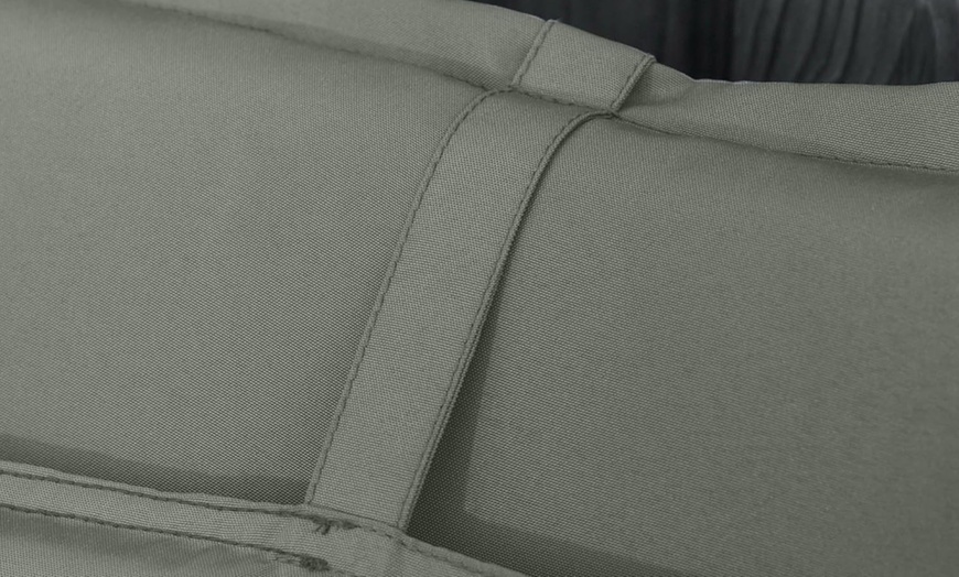 Image 2: Outsunny Set of Two Chair Seat and Back Cushions