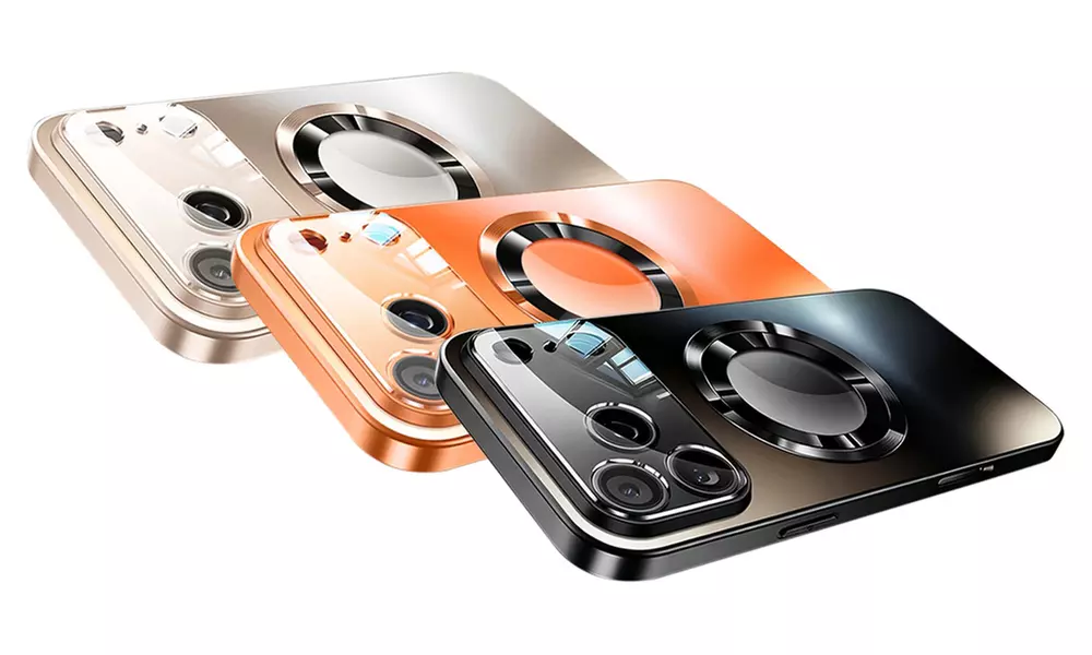 Bis zu 74% Rabatt auf Magnetische Handyhlle fr das iPhone 17 Pro Max mit  Kameraschutz | Groupon Shopping