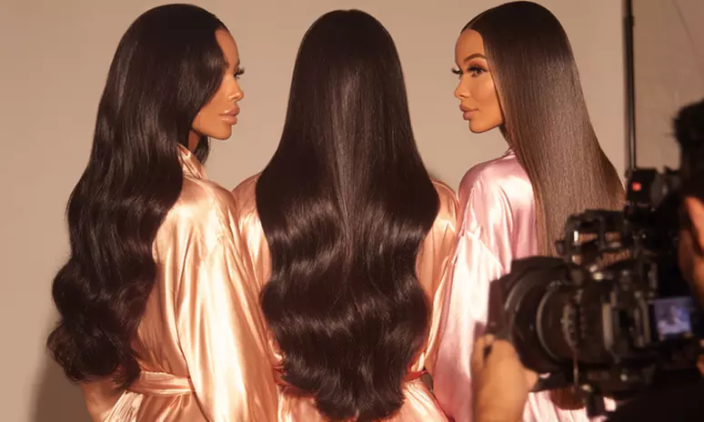 Full-Head Traditional Sew-In with Trim and Style, Quick Weave, K-Tip Extensions, or More (Up To 60% Off) - Primary Image