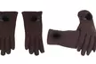1 ou 2 paires de gants fonction tactile avec pompon collection Melania - Second Medium