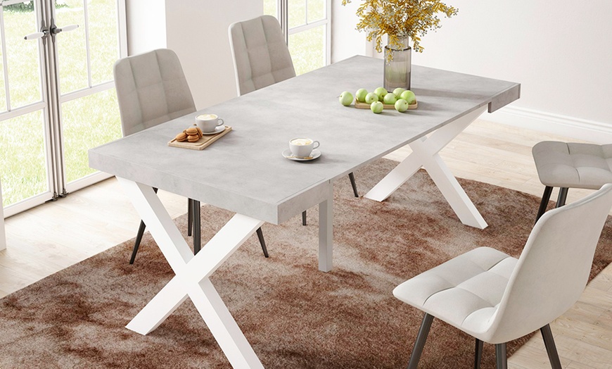 Image 10: Uitschuifbare consoletafel