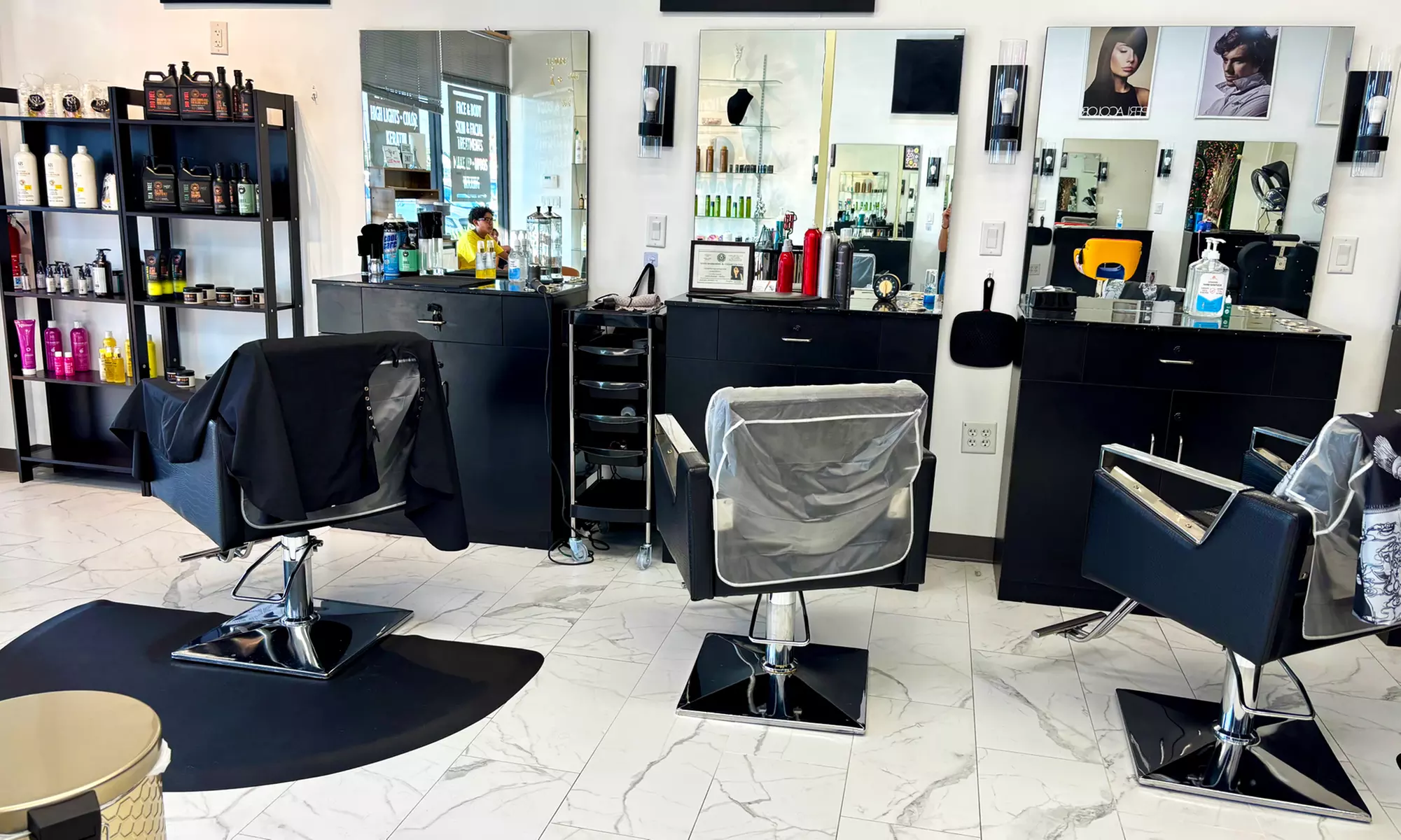 60-Min One Haircut, Wash & Style or 90-Min Hair End Trim & Blow-Out