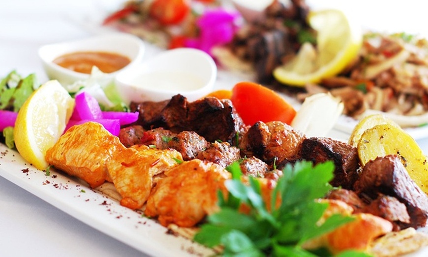 Image 9: Choice of Six Mezze Dishes