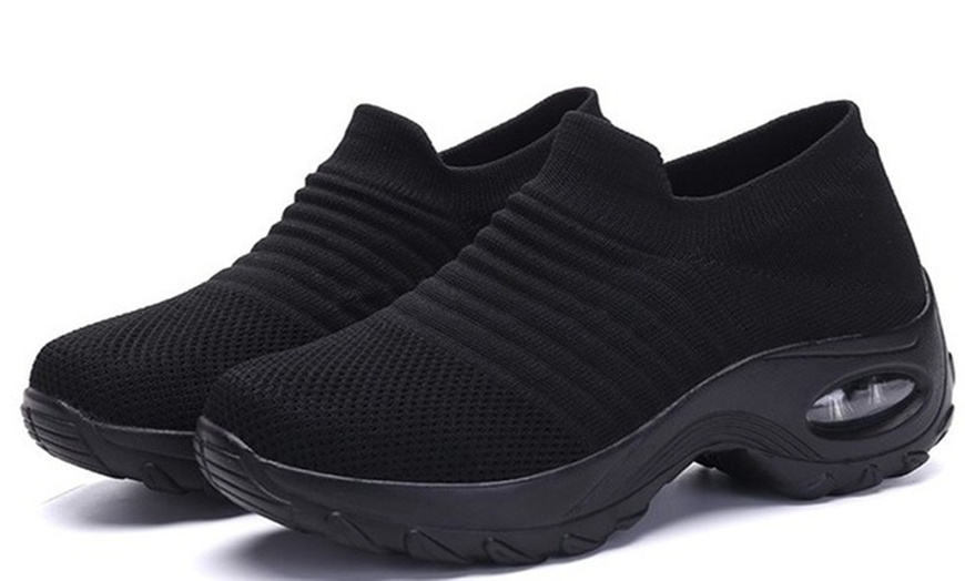 Image 7: Women's Mesh Comfortable Sneakers