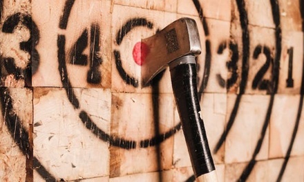 FOR TWO: 60-Minute Axe Throwing - Adventure Carrick