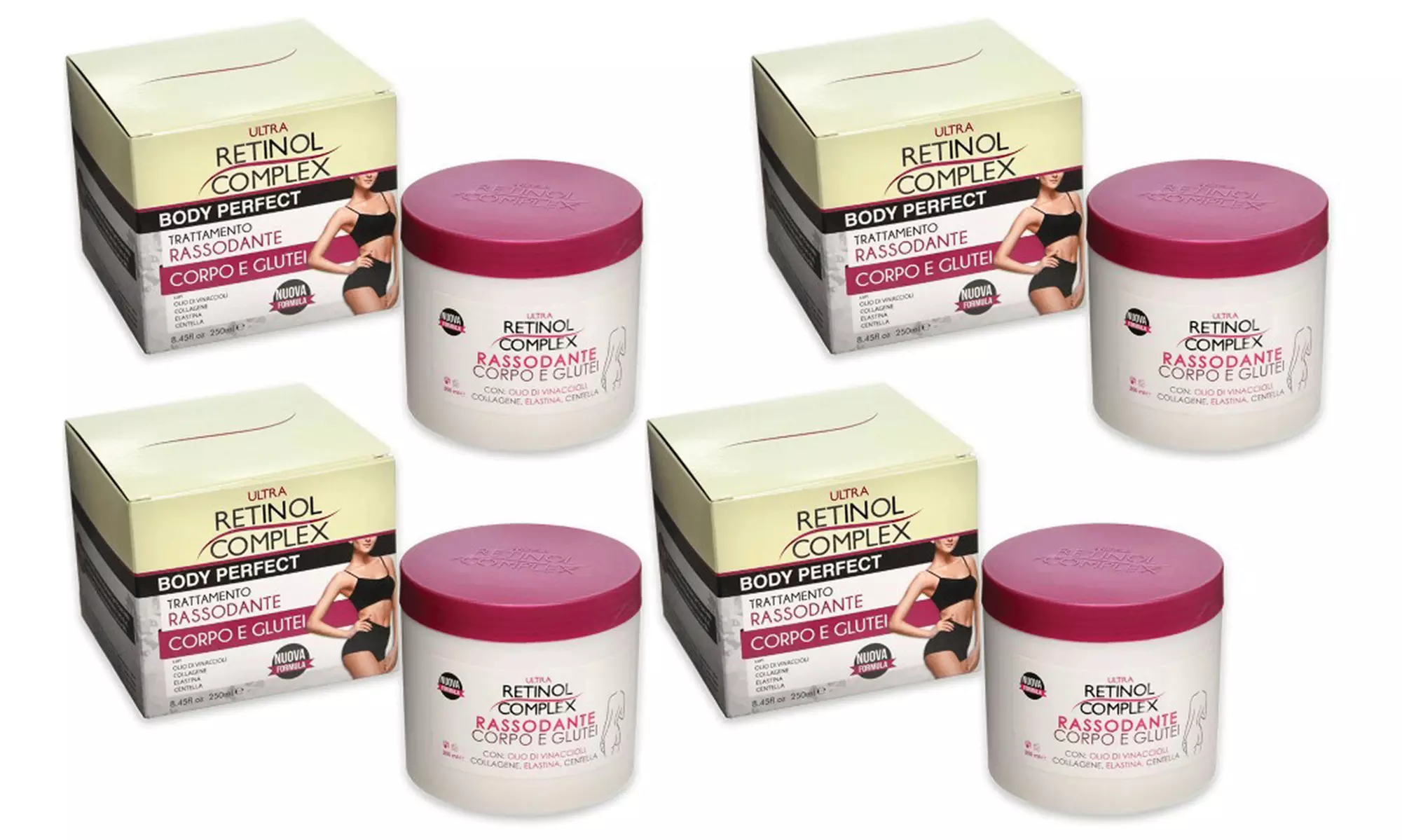 Crema rassodante corpo e glutei 250 ml