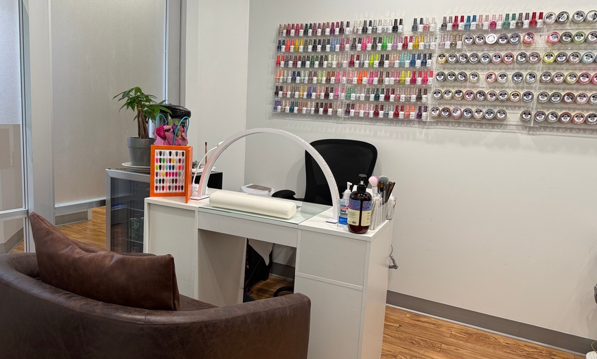 Image 7: Deluxe Gel or Dip Manicure & Pedicure for Perfectly Polished Nails 