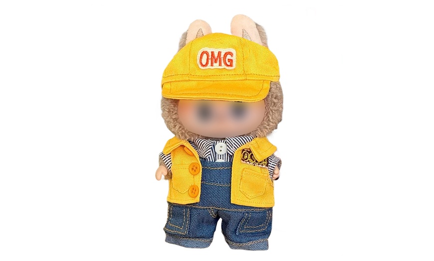 Image 13: One- or Three-Pack Clothing for Labubu Dolls