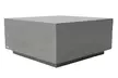 Elementi Glass-Reinforced Concrete Square Outdoor Coffee Table - Image 7