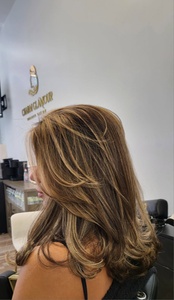 Haircut, Shampoo, Conditioner, and Blow Dry - Charm Beauty Salon