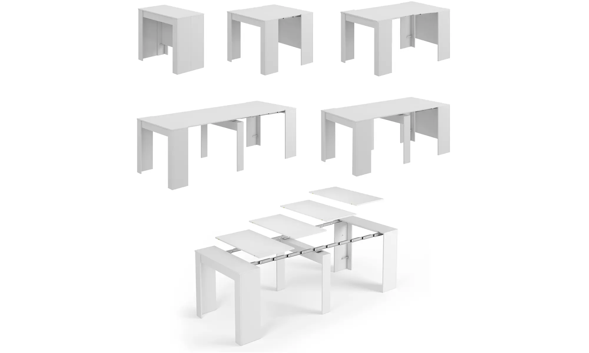 Ausziehbarer Konsolentisch „Prime"