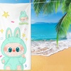 Image 1: Labubu Inspired Cute Beach Towel
