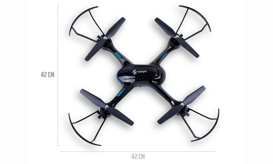 Image 12: Swipe Air Drones: Air Blade (360° Flips) & Air Chopper (Foldable with Camera)