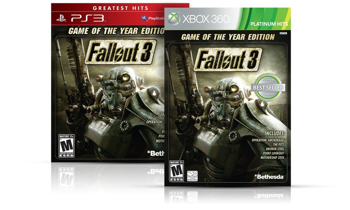 Fallout 3 For Ps3 Or Xbox 360 Groupon Goods