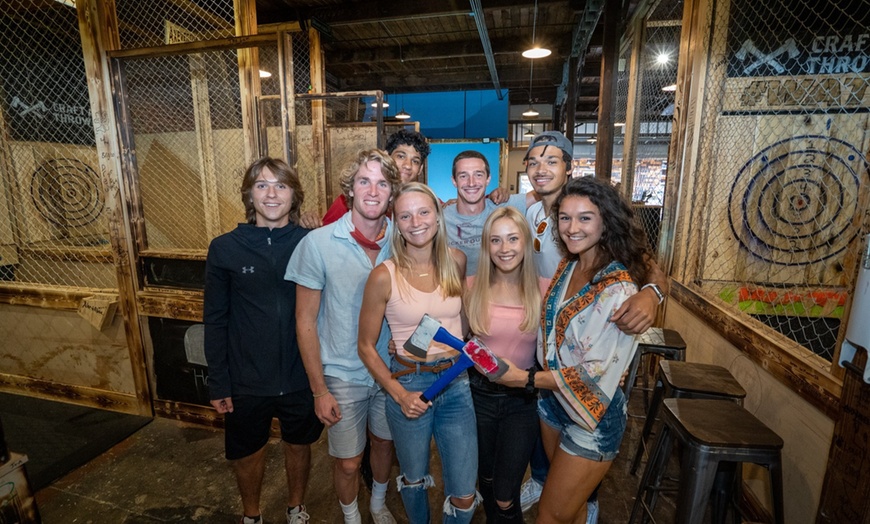 Image 2: Up to 47% Off Indoor Axe Throwing at Craft Axe Throwing