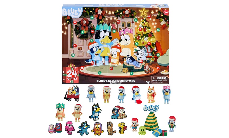 Image 3: Bluey Inspired 24 Days Christmas Advent Calendar 