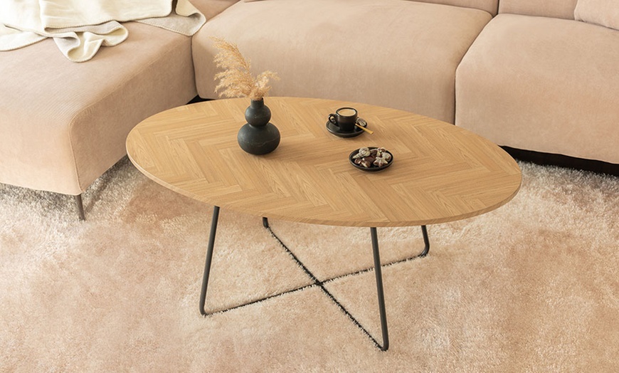 Image 10: Table basse ovale Novaris de Home Deluxe
