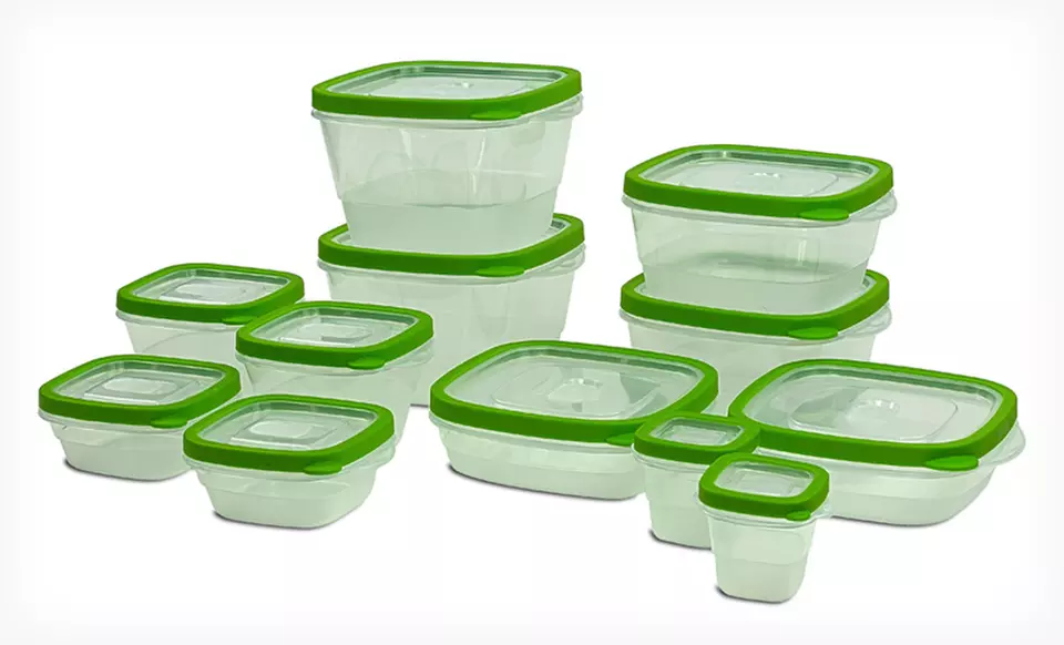 $13.99 for a Set of 12 Plastic Food Containers with Lids ($69.97 List Price). Free Returns. - Second Medium