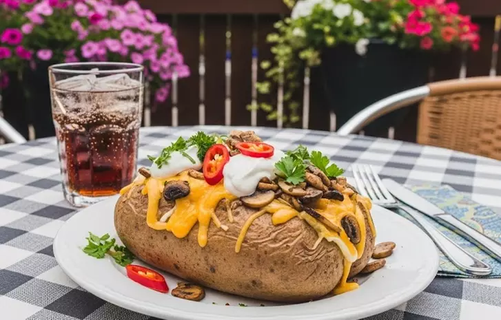 Ofenkartoffel "Kumpir" mit 6 Toppings und Getränk nach Wahl für 1, 2 oder 4 Personen (bis zu 41% sparen) - Primary Image