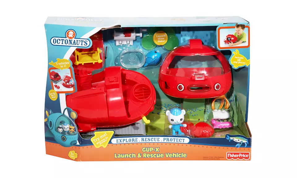 Octonauts GUP-X Launch & Rescue Vehicle - Second Medium