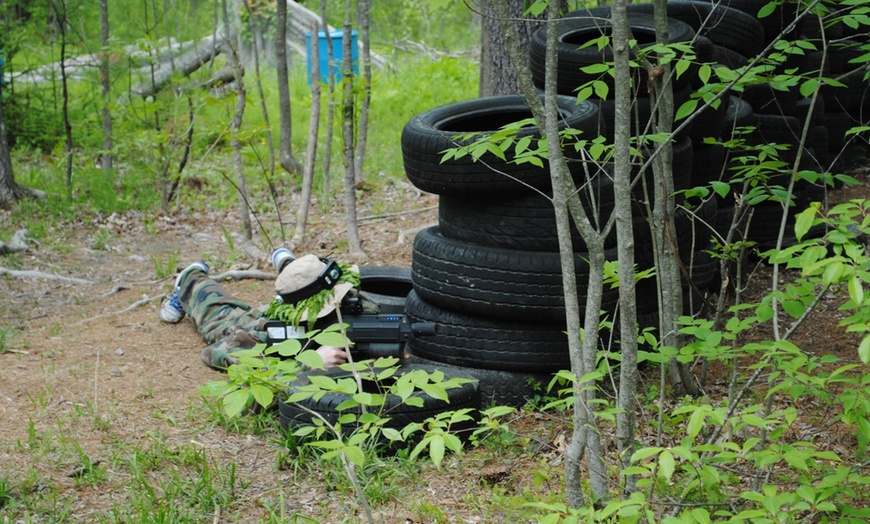 Image 3: Outdoor Tactical Laser Tag Outing in Wiscasset
