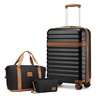 Image 12: Set de valises cabine et sac de voyage et trousse de toilette Lulubags