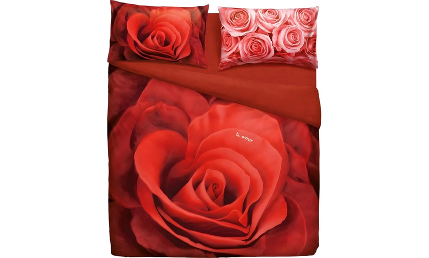 Image 7: Parure copripiumino matrimoniale 100% cotone di Bassetti