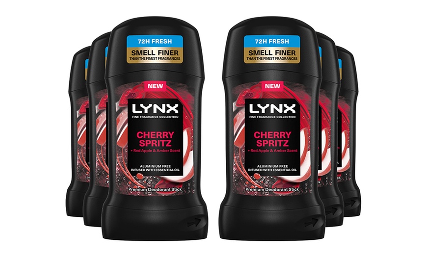 Image 3: Lynx 50ml Deodorant Stick Black Vanilla, Blue Lavender & Cherry Spritz