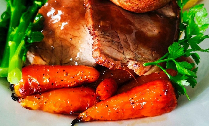 Image 10: 2- or 3-Course and a Drink for 2 or 4 - Any Beer, Wine, or Soft Drink