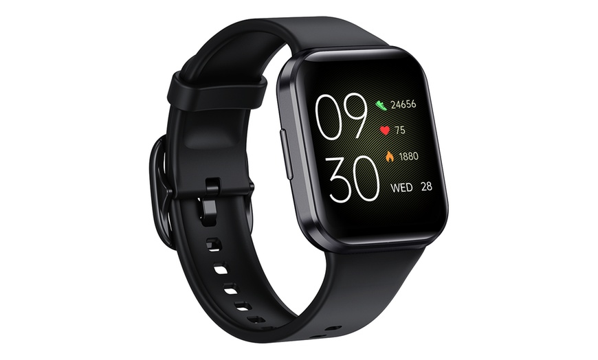 Image 2: Bluetooth 5.0 Smart Watch 1.6" TFT 2.5D Touch Screen BPM Temperature