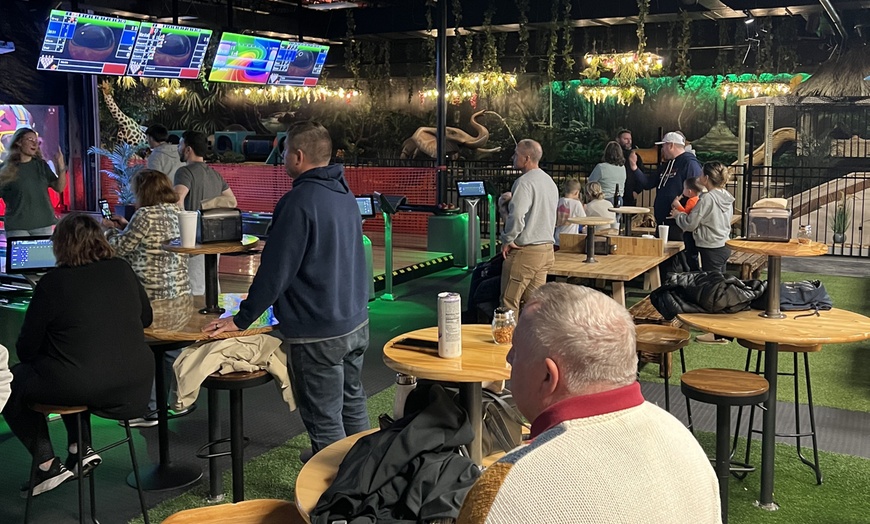 Image 2: Duck Pin Bowling w/ Cheese Pizza & Soft Drinks in Kokomo, IN