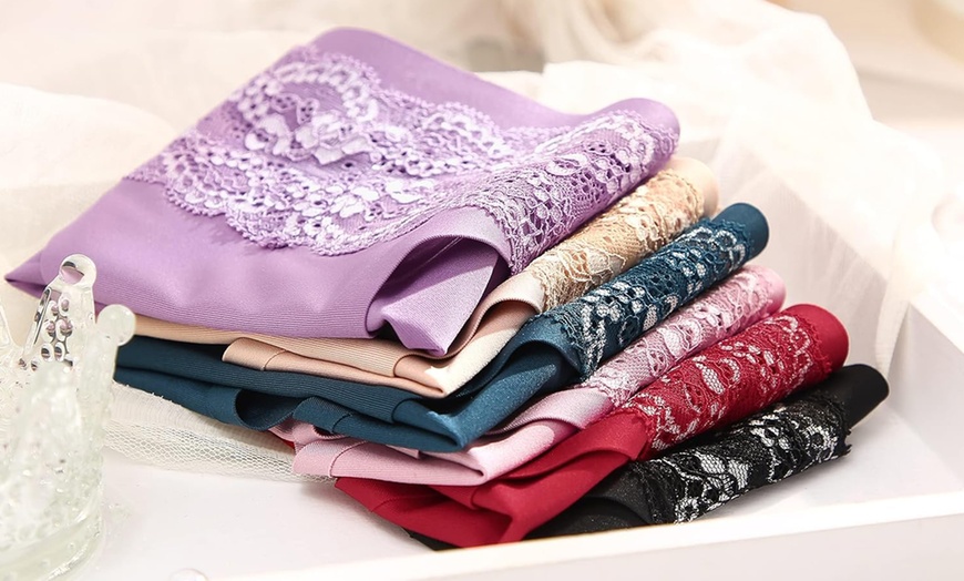 Image 4: 6x oder 12x Nahtloses Spitzenhöschen